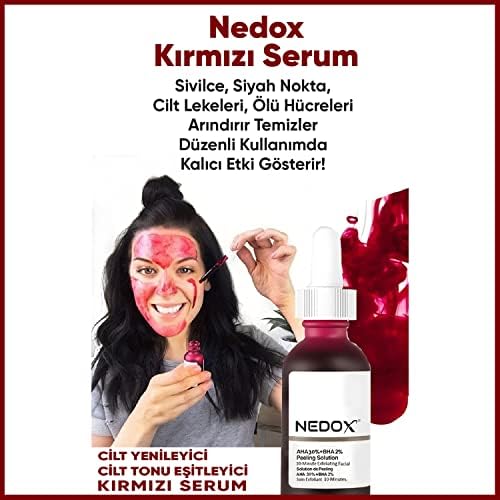 Alternative view of NEDOX Cilt Yenileyici Cilt Tonu Eşitleyici Kırmızı Peeling Serum Aha %30 Bha %2 Ph % 3.5 Serum 30 ml