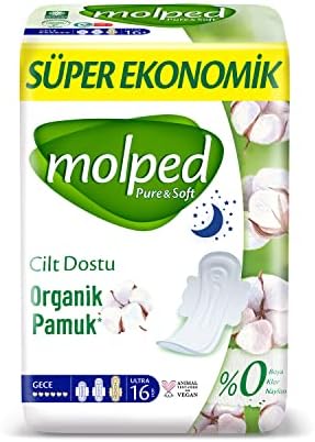 Alternative view of Molped Pure Soft Süper Ekonomi Gece 16 Lı