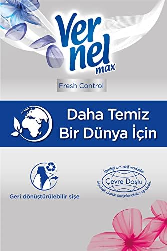 Vernel Max Konsantre Çamaşır Yumuşatıcısı 1320 ml 55 Yıkama Çiçek Ferahlığı