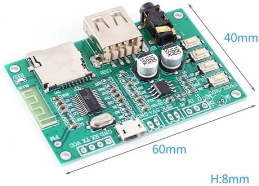 Alternative view of BT-201 MP3 Bluetooth 5.0 dijital güç amplifikatörü modülü