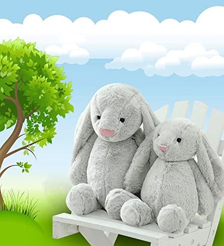 Uyku Arkadaşım Uzun Kulak Peluş Tavşan 65 cm Gri