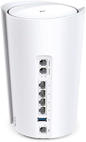 Alternative view of Deco X73-DSL 1-pack, AX5400 Mbps, Dual-Band, Gigabit Ethernet Portları, 150 Cihaza Kadar Bağlantı, 270 m² 'ye Kadar Kapsama, Fiber Destekli Wi-Fi 6 VDSL Mesh Modemi
