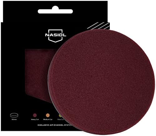 Alternative view of Özel Hava Kanallı Polisaj Pedi Bordo-150 Mm-Sert Polisaj Pasta Cila Süngeri, Detailing, Oto Uygulama Süngeri, Aplikatör Süngeri, Zımpara Ve Parlatma Polisaj Yastığı