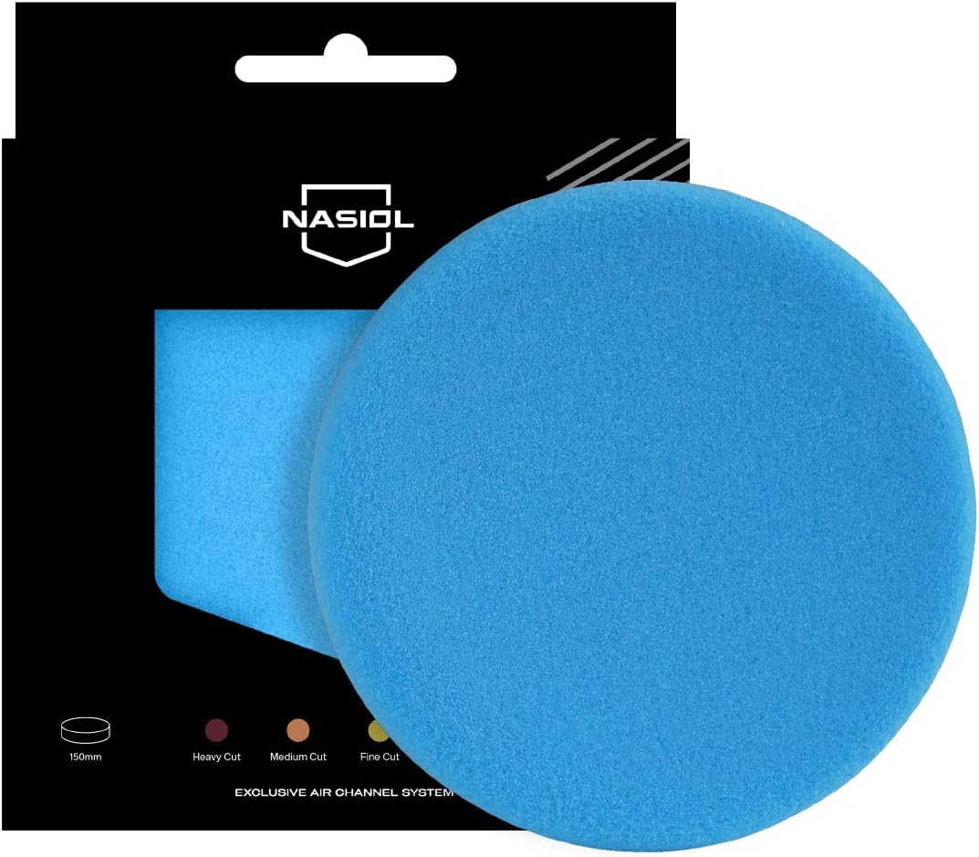 Özel Hava Kanallı Polisaj Pedi Mavi-150 Mm-En Yumuşak Polisaj Pasta Cila Süngeri, Detailing, Oto Uygulama Süngeri, Aplikatör Süngeri, Zımpara Ve Parlatma Polisaj Yastığı