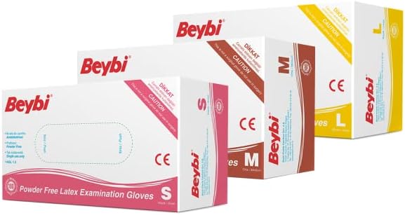 Beybi Pudrasız Latex Medium Eldiven