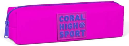Sport Tek Bölmeli Pembe Kalemlik