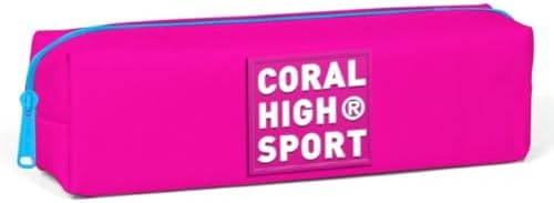 Sport Tek Bölmeli Pembe Kalem Çantası
