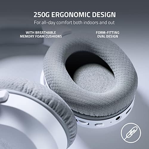 Barracuda X - Kablosuz Çoklu Platform Oyun ve Mobil Kulaklık (SmartSwitch Çift Kablosuz, Ergonomik Tasarım, TriForce 40mm, Kardioid Mikrofon, 50 saat Pil USB-C) Mercury