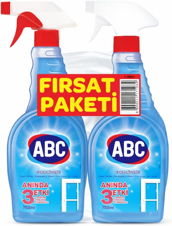 Alternative view of ABC DETERJAN Cam Temizleyici Promosyonlu Paket (1+1) 750 Ml