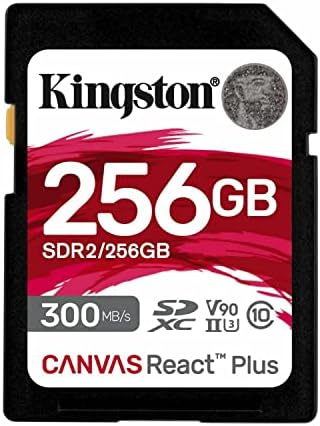 Alternative view of 256GB SDXC REACT PLUS UHS-II 300R/260W U3 V90 FULL HD/4K/8K
