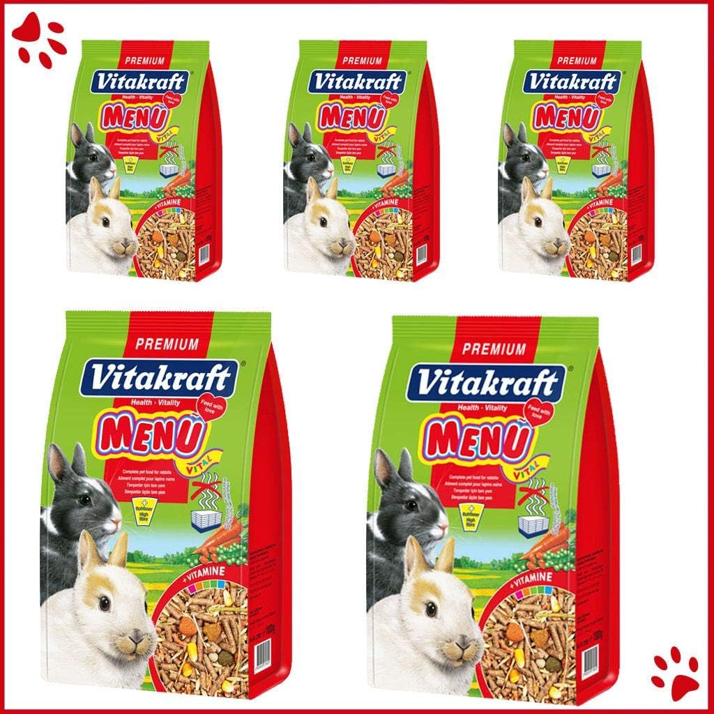 Vitakraft Menu Tavşan Yemi Avantajlı Paket 1000gr x 5 Adet