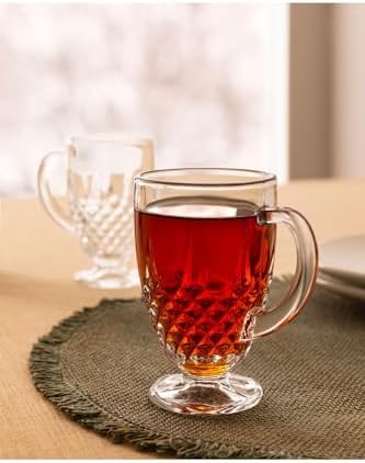 Alternative view of Lasalle 4'lü Çay Fincanı, Şeffaf