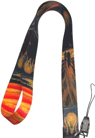 Alternative view of Çığlık Tablo Boyun ipi Telefon Askısı Lanyard