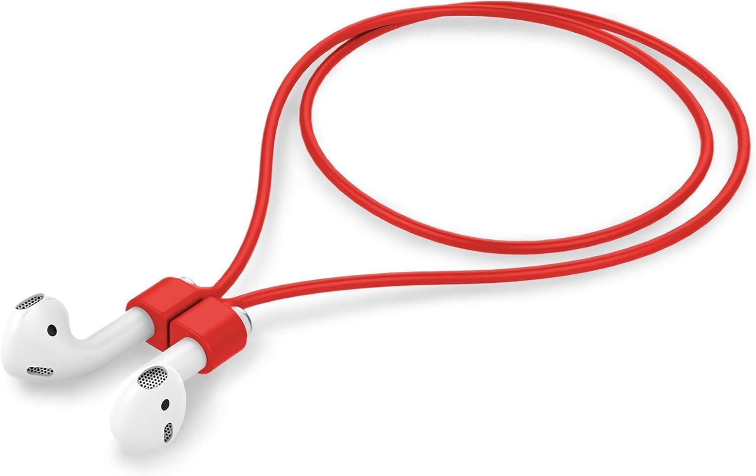 ile Uyumlu Kulaklık Askısı Boyunluk Aparatı Mıknatıslı AirPods Uyumlu Kulaklık Askısı (Kırmızı)