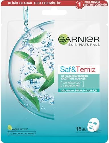 Alternative view of Vegan Saf&Temiz Cilt Kusurlarına Karşı Kağıt Yüz Maskesi