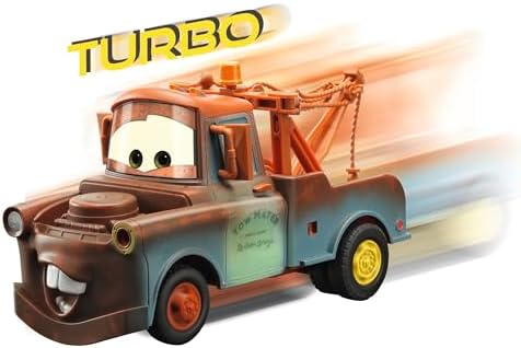 Dickie, 203084033, RC Turbo Racer Mater, 2 Kanal, 2,4 Ghz, Turbo İşlevi, Yön Kontrollü, 1:24, 17 Cm