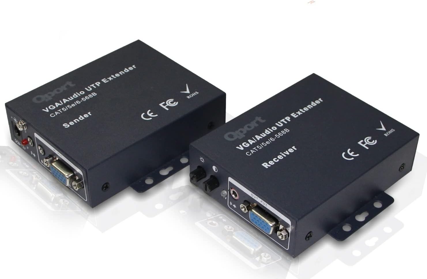Alternative view of QPORT Q-VEX200 200 METRE VGA EXTENDER 2Lİ PAKET