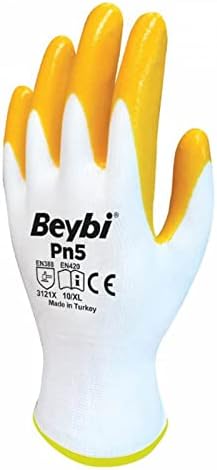 Alternative view of Beybi PN5 Nitril Sarı Eldiven