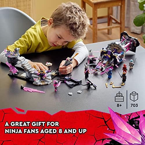 Alternative view of Kristal Kral Tapınağı Aksiyon Oyun Seti, 71771 Çocuklar için Yapılabilir Oyuncak,, Zane, Kai ve Jay Minifigürleri ile 8 Artı Yaşında