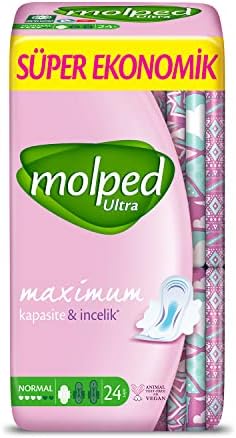 Molped Ultra Hijyenik Ped Anatomik Normal Süper Ekonomik 24 Adet