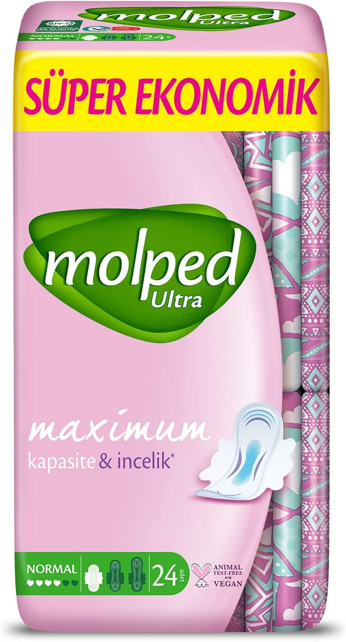 Alternative view of Molped Ultra Hijyenik Ped Anatomik Normal Süper Ekonomik 24 Adet