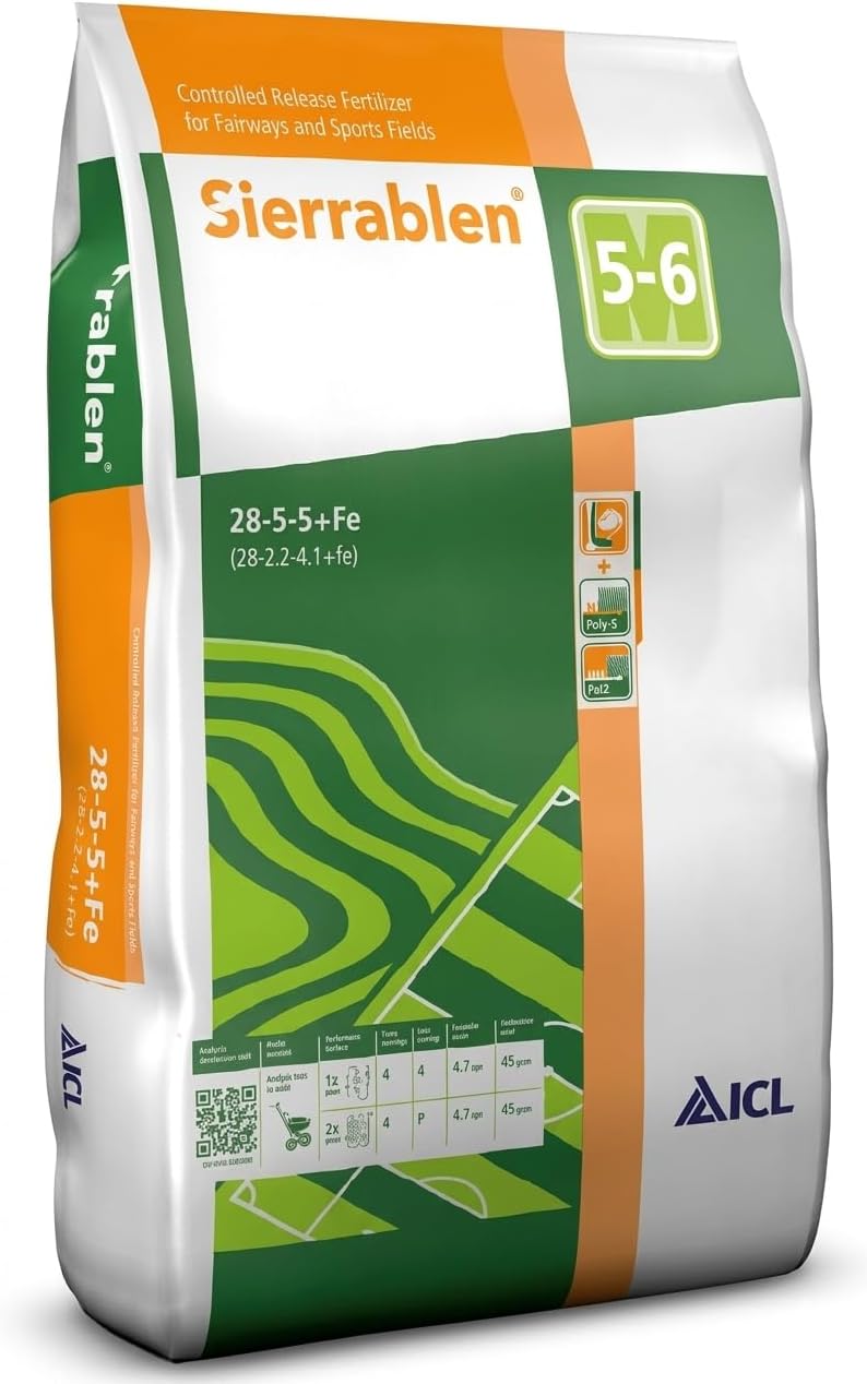 Alternative view of ICL Specialty Fertilizers Sierrablen 5-6 aylık Çim Bakım Gübresi 28+05+05+Fe