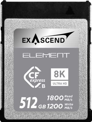 Exascend Element 512GB CFexpress Type-B Hafıza Kartı