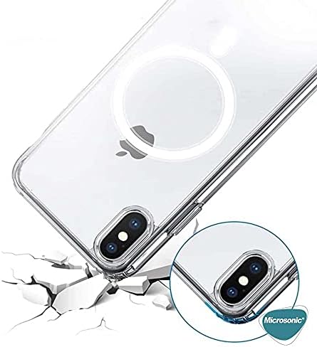 XS Max için Kılıf MagSafe Clear Soft Şeffaf [ XS Max ile Uyumlu Kılıf - Şeffaf]