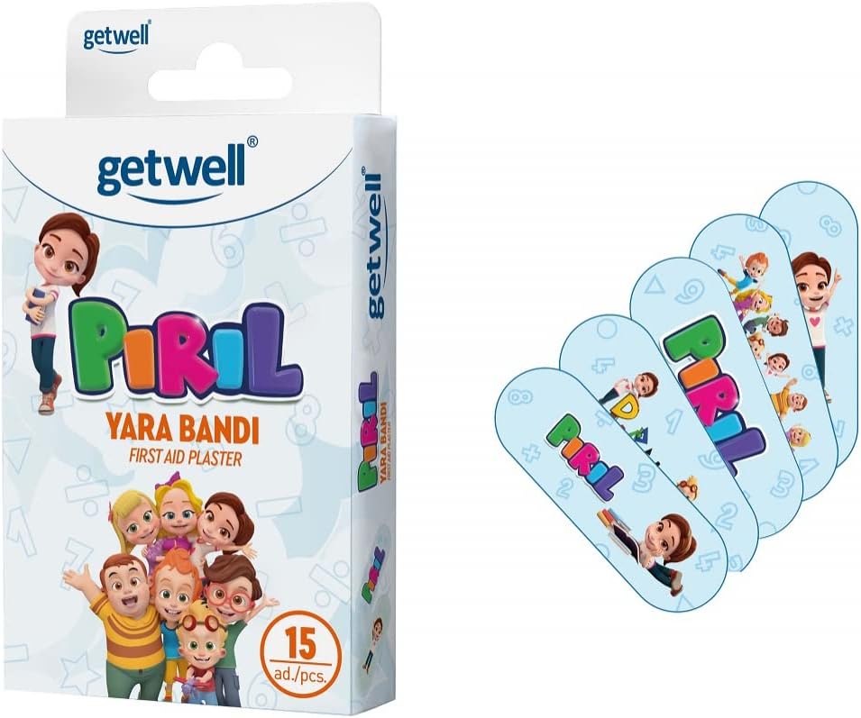Getwell Lisans Yara Bandı Pırıl 19X56 mm 15'li