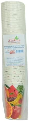 Alternative view of Karton Bardak 12 Oz Kullan At Çay Kahve Kağıt Otomat Bardağı 50 li 1 Paket