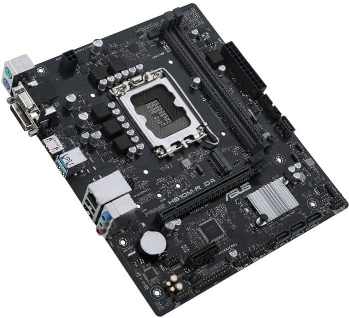 Alternative view of H610M-R D4 Anakart