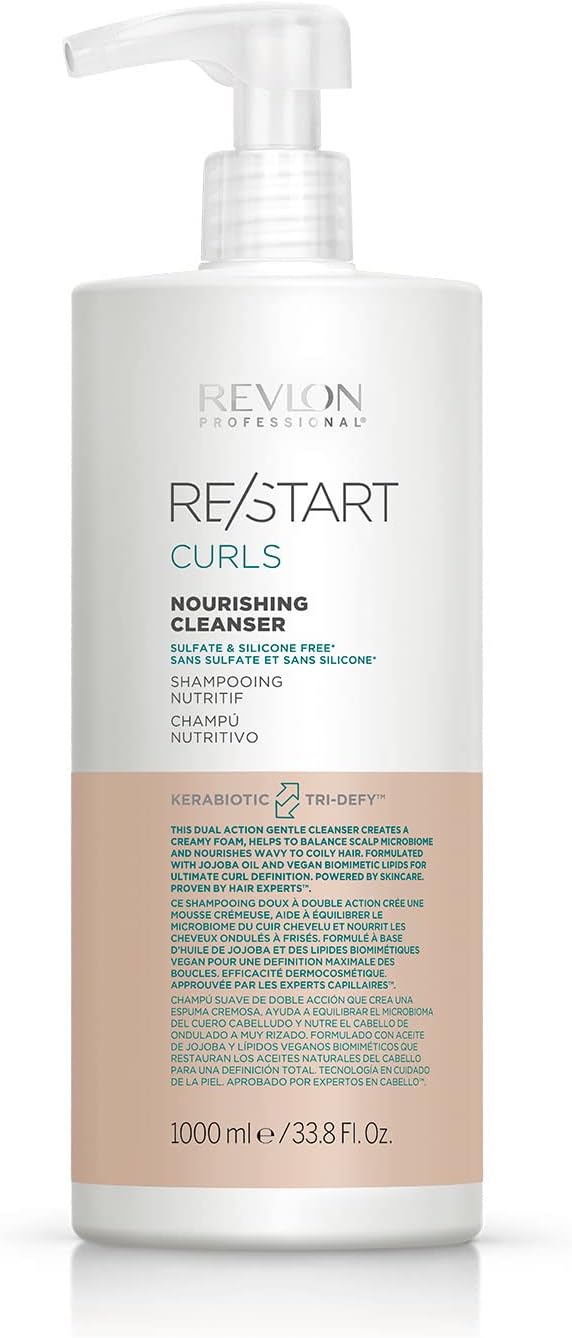 Alternative view of Professional Restart Curls Nourishing Cleanser 1000ml Sulfate & Silicone
