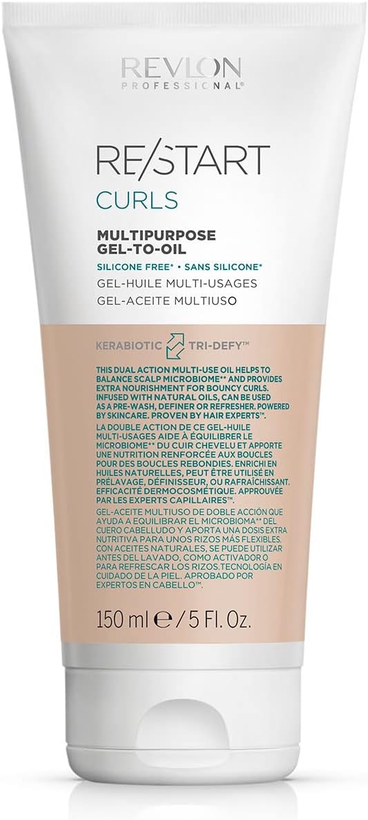 Professional Restart Curls Multipurpose Gel-To-Oil 150ml Sulfate & Silicone