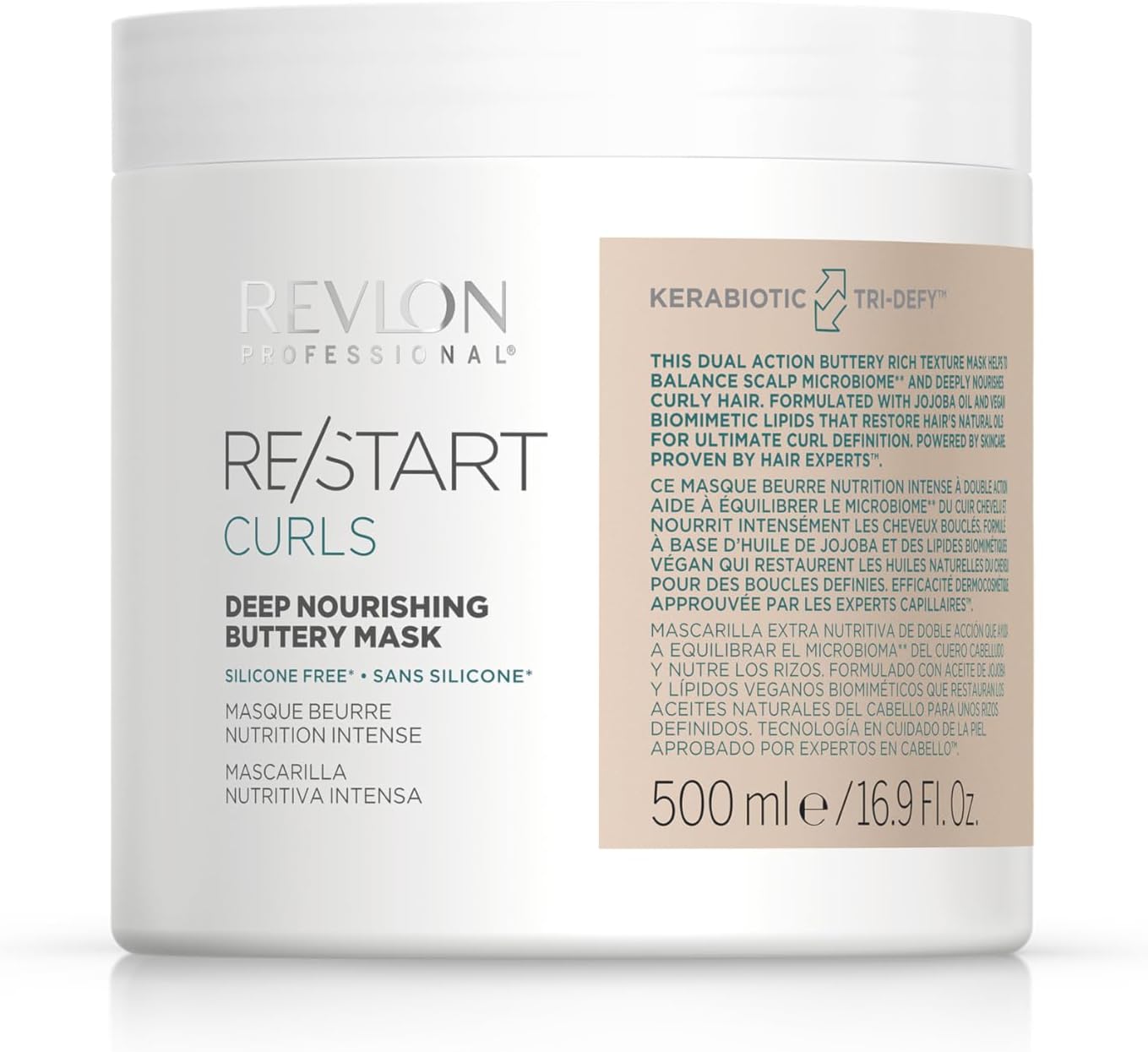 Alternative view of Professional Restart Curls Deep Nourishing Buttery Maske 500ml Sulfate & Silicone