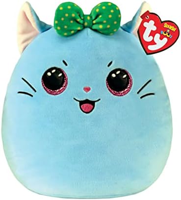 Ty Squish A Boo Kirra - Yay ile Mavi Kedi - 25,4 cm