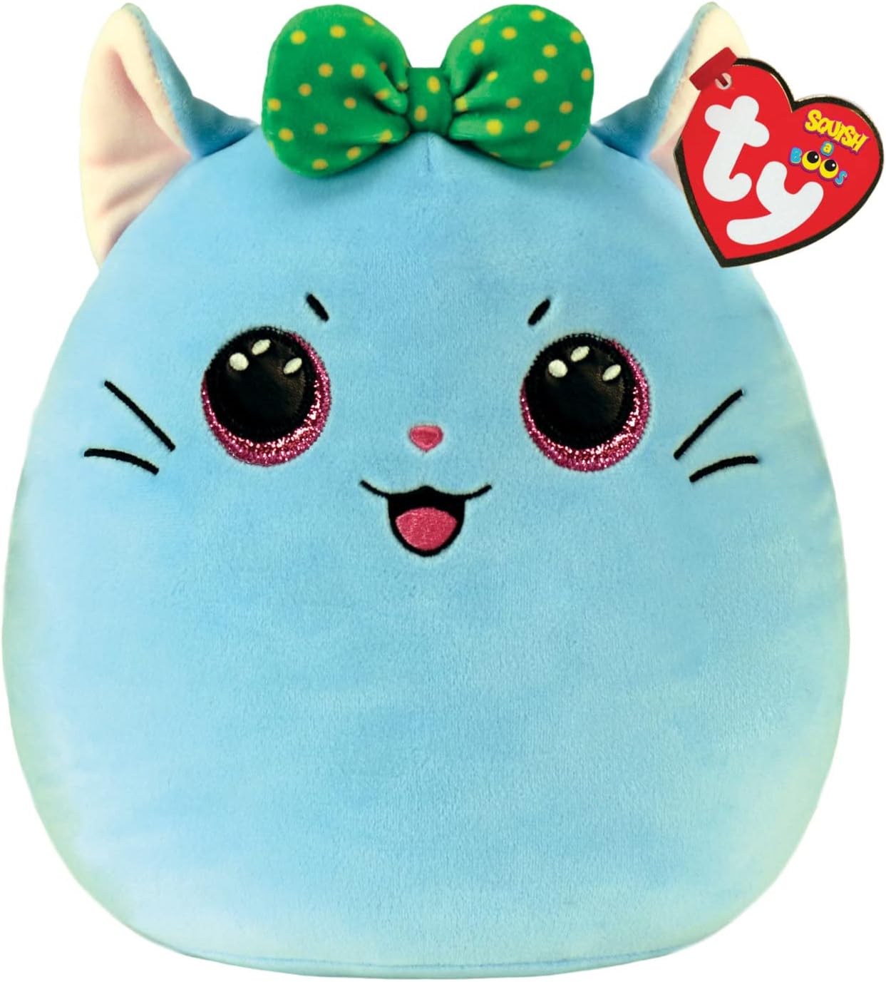 Alternative view of Ty Squish A Boo Kirra - Yay ile Mavi Kedi - 25,4 cm