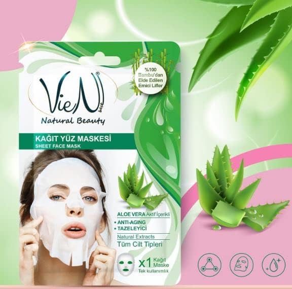 Alternative view of Aloe Içerikli Kağit Yüz Maskesi