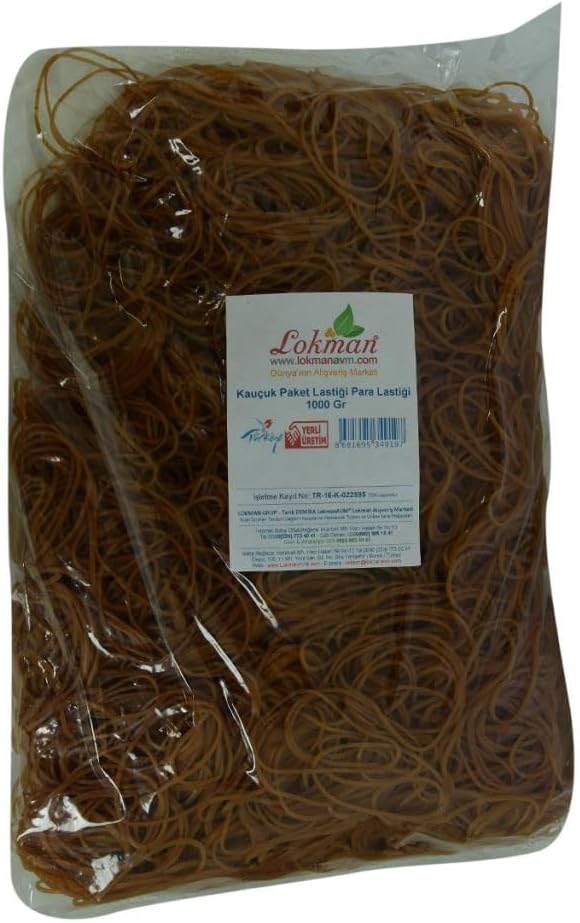 Alternative view of Kauçuk Paket Lastiği Para Lastiği 1000 Gr Paket