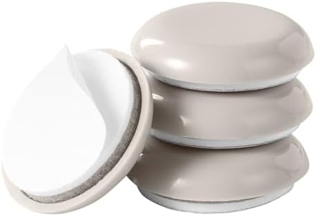 Alternative view of Mobilya Sürgüleri, Yapışkan Sert 1-1/8" 4 Kaydırıcı/Paket (6'lı Paket)