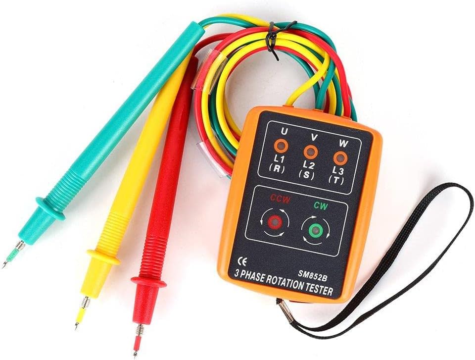 SM852B Faz Sırası Ölçer Faz Rotasyon Ölçüm
