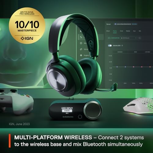Alternative view of Arctis Pro X Xbox Multi-Platform Gaming Kulaklık - Hi-Fi Ses Sürücüleri - Aktif Gürültü Giderme - Gen2 Clearcast Mikrofon - Xbox, PC, PS5, PS4, Switch, Mobil