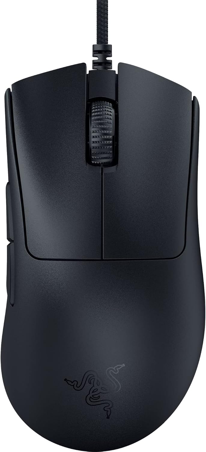 Alternative view of DeathAdder V3 - Ergonomik Esports Fare (59 g Hafif Tasarım, Ergonomik Şekil, 30K Optik Sensör, Optik Fare Anahtarı Gen-3, 8000Hz HyperPolling Teknolojisi, Speedflex Kablo) Siyah