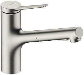 Alternative view of Zesis Modern Mutfak Bataryası 1 Saplı 22,86 cm Uzunluğunda Çıkarılabilir Püskürtücü 1,75 GPM Paslanmaz Çelik Görünümlü, 74800801