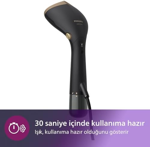 Alternative view of 7000 Serisi Buharlı Düzleştirici, OptimalTEMP Teknolojisi, Buharlı Düzleştirici, 28 g/dk Buhar Çıkışı, 30 saniyede Hazır, Bakterileri%99,9 Oranında Öldürür* (STH7060/80)