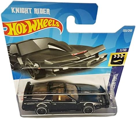 Alternative view of - K.I.T.T. Süper Takip Modu - HW Ekran Zamanı 7/10 - HCV39 - Kısa Kart - Knight Rider - Pontiac Firebird Trans Am - Mattel 2022