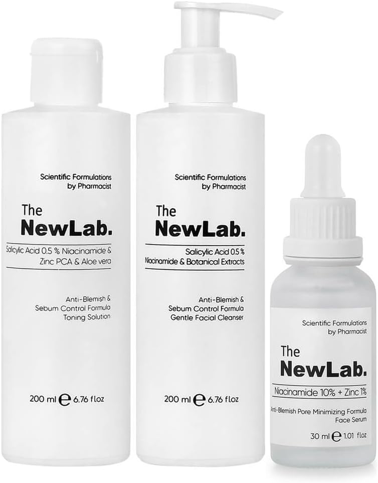 the newlab. Sivilce ve Siyah Nokta Önleyici Gözenek Sıkılaştırıcı Bakım Seti
