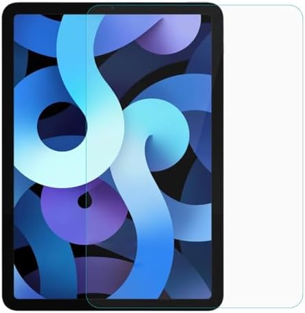 iPad Air 5.Nesil 2022 (A2588-A2589-A2591) Glass Cam Ekran Koruyucu [iPad Air 5 2022 ile Uyumlu Ekran Koruyucu - Şeffaf]