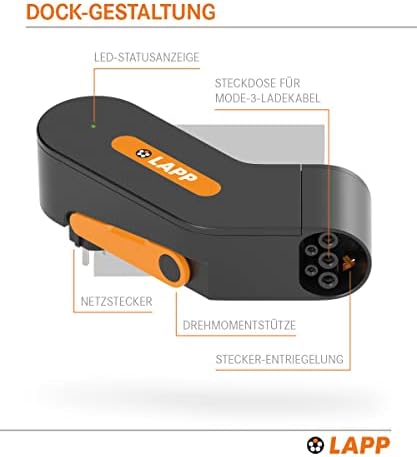 Alternative view of Lapp Mobility Elektrikli Araç 2.3 kW, 10A, AC Ev Tipi Mobil Şarj Adaptörü