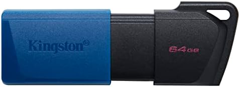 DataTraveler Exodia M 64GB USB Bellek DTXM/64GB USB 3.2 Gen 1 (64 GB, Siyah / Mavi)