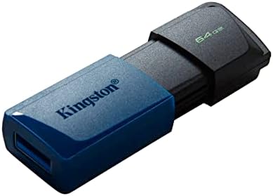 Alternative view of DataTraveler Exodia M 64GB USB Bellek DTXM/64GB USB 3.2 Gen 1 (64 GB, Siyah / Mavi)